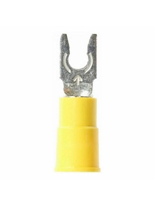 3M LFV10-6Q Highland 25/Bag Locking Fork Vinyl Insulated Terminal 3M LFV10-6Q Highland 25/Bag Locking Fork Vinyl Insulated Terminal