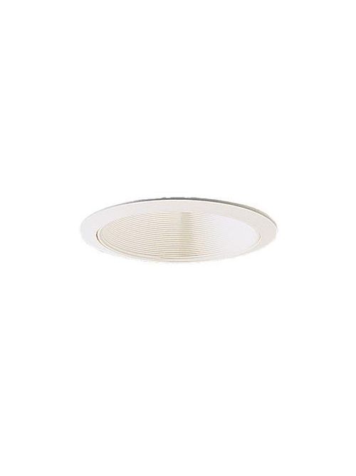 Product image for Nora Lighting NTM-615W 6 Inch White Sloped Baffled Trim