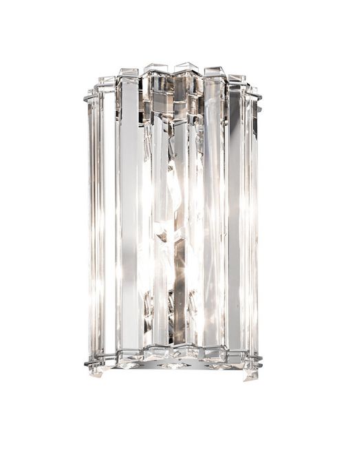 Product image for Kichler 42175CH Wall Sconce 2Lt Haloge
