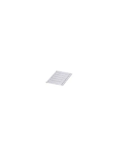 Product image for Square D NSYTRABPV6 6 mm 60-Character 6-Strip Blank Polyamide 42892 Terminal Block Marking Card