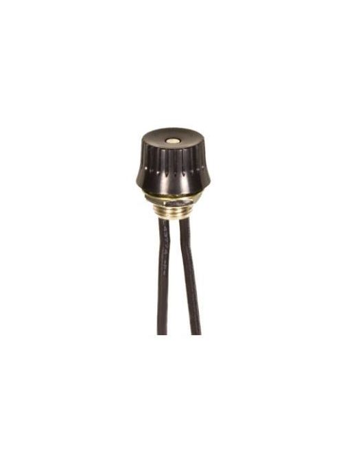 Product image for Satco 90/502 On-Off Phenolic Rotary Switch; Single Circuit; 1A-125V, 3A-125V, 1.5A-250V Rating; 3/8" Bushing; Black Finish