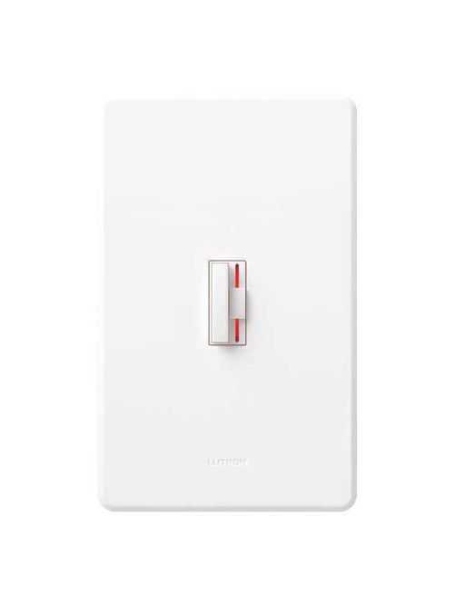 Product image for Lutron Electronics CN-600PH-WH 600 W White 1-Pole Incandescent/Halogen Dimmer