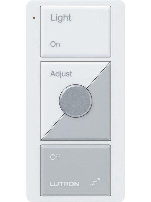 Product image for Lutron Electronics RRD-P3BRL-L-WH 3 Volt 3-Button Raise/Lower Wireless Control