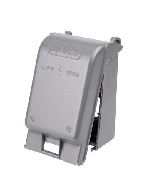 Thomas & Betts CKSGV Powder Coated Die-Cast Aluminum 1-Gang 2-1/4 Inch GFCI Receptacle Cover Thomas & Betts CKSGV Powder Coated Die-Cast Aluminum 1-Gang 2-1/4 Inch GFCI Receptacle Cover