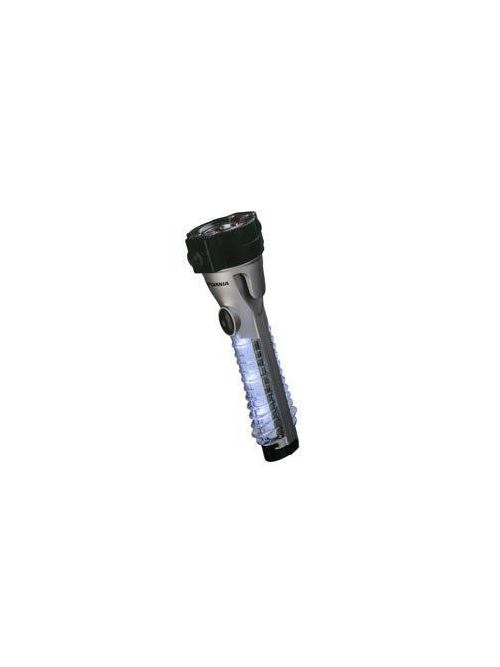 Product image for Sylvania 72063 7.09 Inch Black/Silver Multi-Function LED/Krypton Flashlight