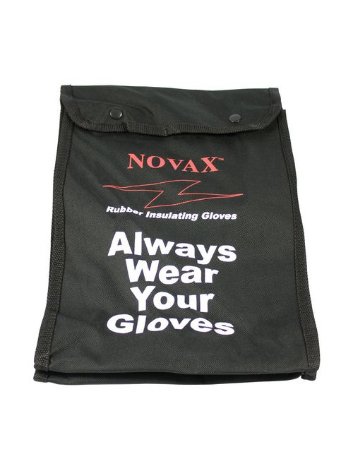 Product image for PIP 148-2136 11 Inch Black Nylon Gloves Storage Bag