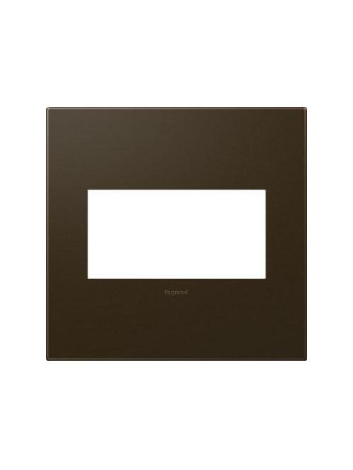 Product image for Pass & Seymour AWP2GBR10 2-Gang Bronze Plastic Wallplate