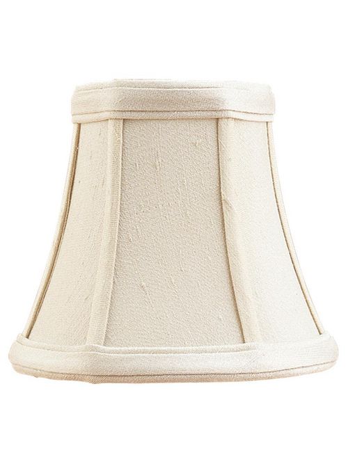 Product image for Sea Gull Lighting 9904-900 5 x 4-3/4 Inch 40 W Creme Linen Lighting Fabric Shade