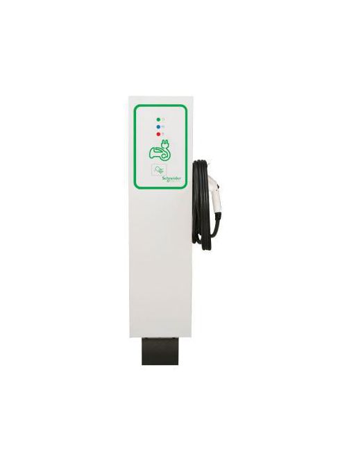 Product image for Square D EV230PSRR 208 to 240 Volt 30 Amp Pedestal Mount Electric Car Charging Station
