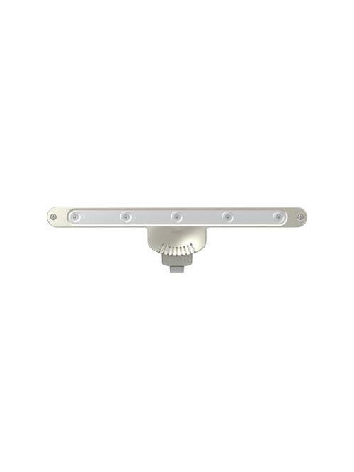 Product image for Wiremold V2186A Ivory Steel Adjustable Offset Metal Connector