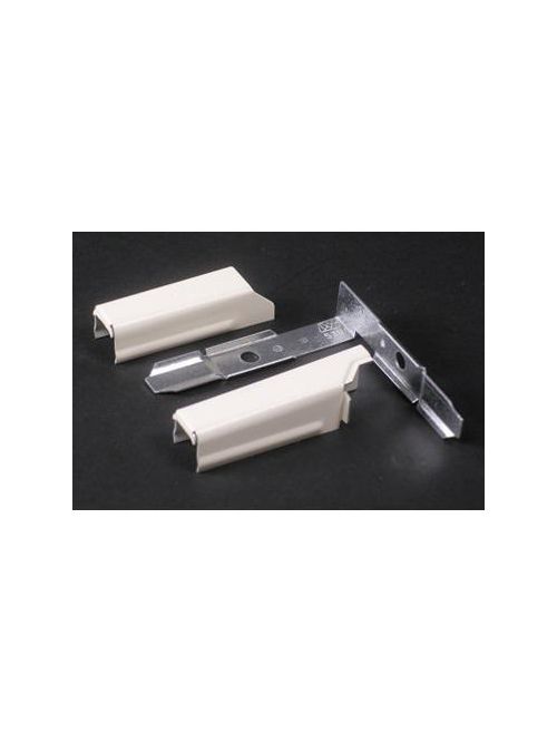 Product image for Wiremold V5711RH Ivory Steel 1-Channel Raceway Internal Twist Elbow