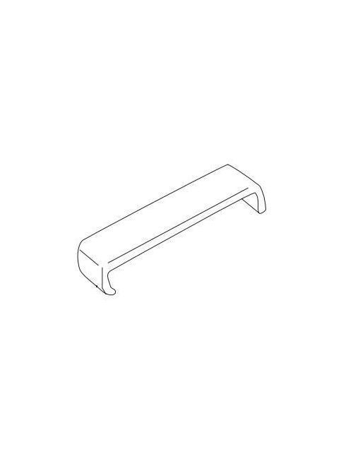 Product image for Wiremold V2106 1-1/4 x 3/8 Inch Ivory Steel Metallic Raceway Cover Clip