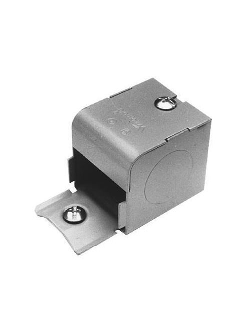 Product image for Wiremold V2110A 2-5/16 x 1-1/4 x 1-11/32 Inch Ivory Steel Metallic Raceway Entrance End