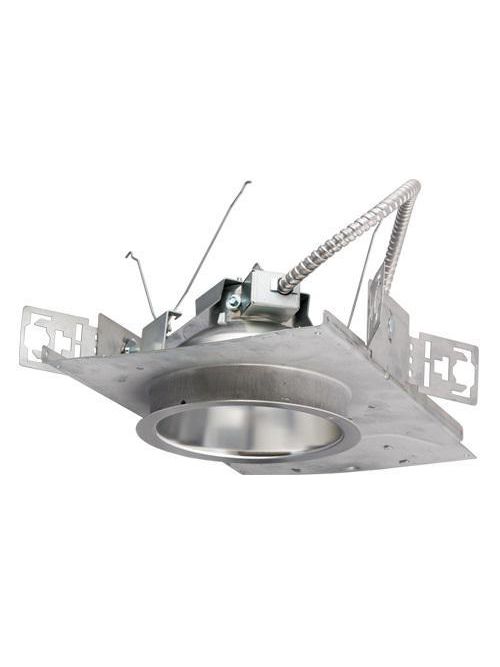 Product image for Hubbell Lighting 6LCLED535K8 6 Inch Aluminum Non-Insulated Ceiling Open Reflector LED Low Voltage Downlight Trim