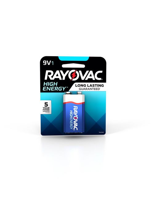 Product image for Rayovac A1604-1K 9 Volt Size 1/Pack Card Alkaline Batteries