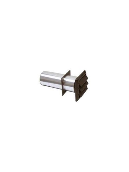 Product image for Lambro Industries, Inc. 267B 4 Inch Brown Plastic Louver Vent with Standard Tail Piece