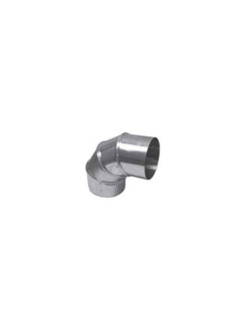 Product image for Lambro Industries, Inc. 722 4 Inch 90 Degrees Galvanized Adjustable Elbow