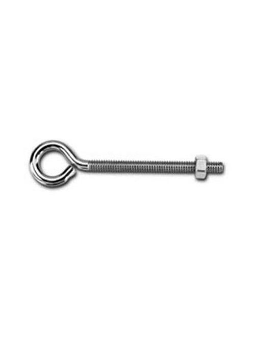 Product image for DeWalt / Powers 084007 1/4-20 x 2-1/2" Zinc Eye Bolt with Nut