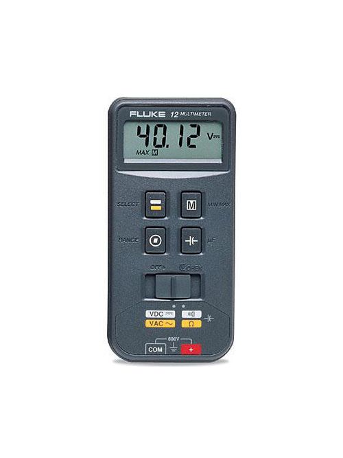 Product image for Fluke Electronics FLUKE-12 600 VAC/VDC Digital Multimeter