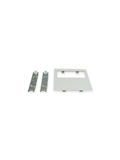 Product image for Wiremold G4007C-1 Gray Steel 1-Gang Device Plate