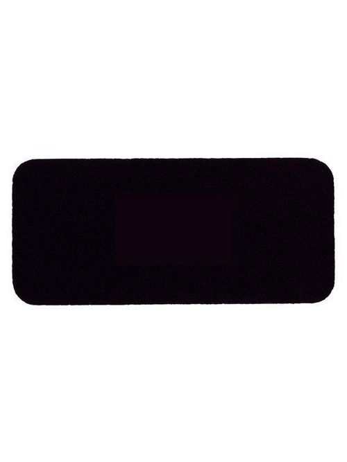 Product image for Siemens 3SB3902-1EW 27 x 12.5 mm Fault Black Rectangular Push Button Legend Plate