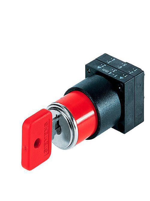 Product image for Siemens 3SB3804-0AA3 85 x 61 x 194 mm 4-Hole IP65 Gray Plastic Vertical/Horizontal Mount Rectangular Enclosure