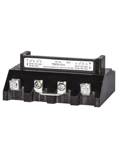 Siemens Industry 75D70131F 110 VAC 50 Hz/120 VAC 60 Hz Contactor Coil Siemens Industry 75D70131F 110 VAC 50 Hz/120 VAC 60 Hz Contactor Coil