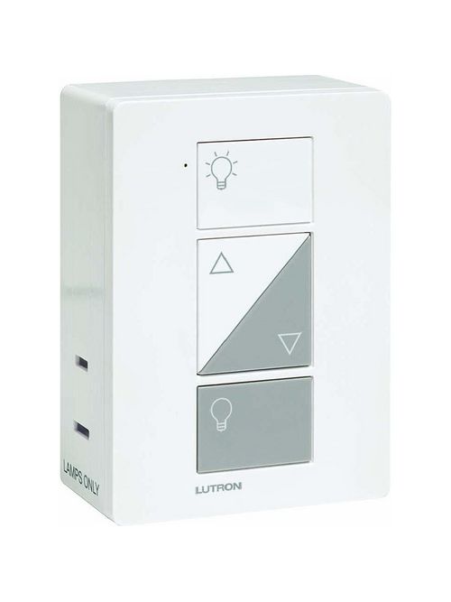 Lutron Electronics PD-3PCL-WH 300 W 120 Volt White Plug-In Lamp Dimmer Lutron Electronics PD-3PCL-WH 300 W 120 Volt White Plug-In Lamp Dimmer