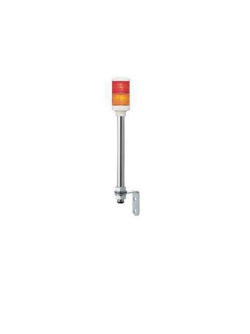 Product image for Square D XVC4M2 240 VAC 45 mA Red/Orange Steady Tower Light with Buzzer