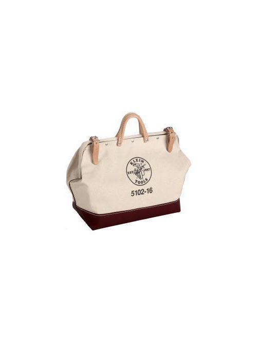 Product image for Klein Tools 5102-14C 14 x 14 x 6 Inch Nylon Tool Bag