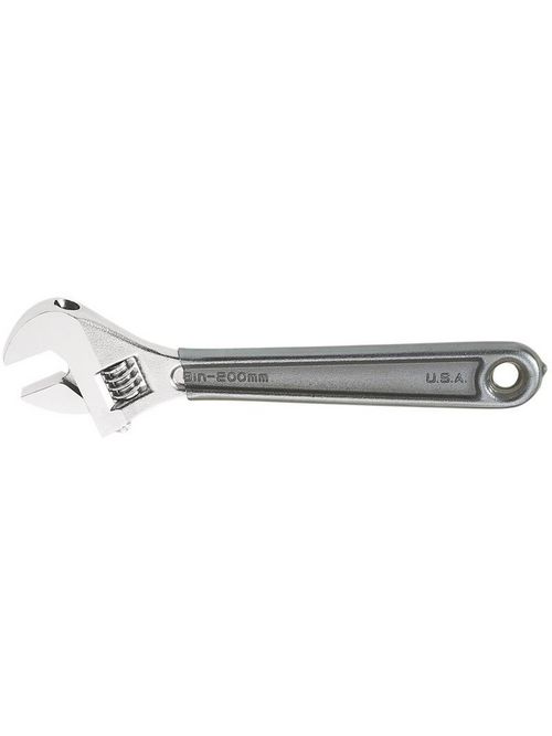 Product image for Klein D506-10 Plastic Dipped Dovetail Handle Adjustable Wrench, 10"