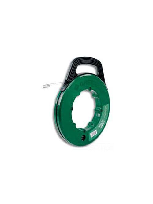 Product image for Greenlee 438-20 1/8 x 0.06 Inch x 240 Foot 400 lb Steel Winder Case Fish Tape