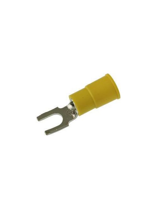 Product image for Thomas & Betts TV10-516F Yellow Vinyl Fork Terminal