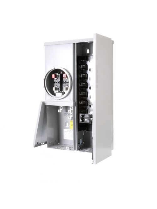 Siemens Industry MC1224B1100ESC 120/240 VAC 100 Amp 1-Phase 3-Wire Ring Type Combination Meter Load Center Siemens Industry MC1224B1100ESC 120/240 VAC 100 Amp 1-Phase 3-Wire Ring Type Combination Meter Load Center