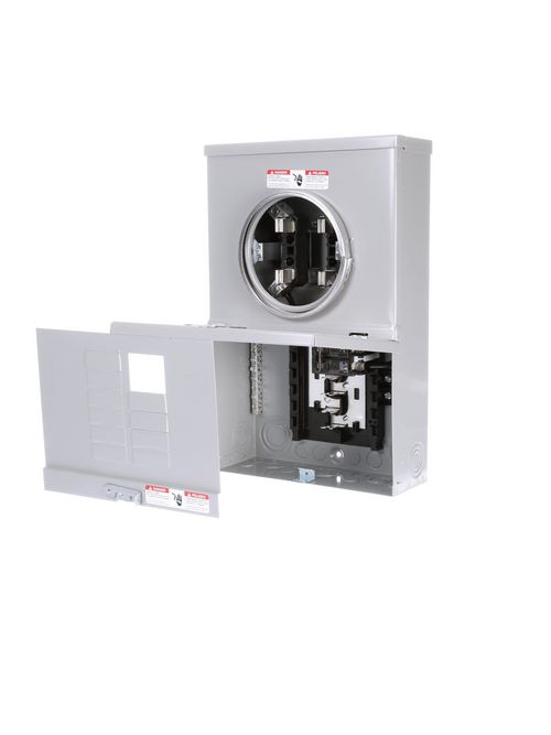 Siemens Industry MC1020B1100S 100 Amp 10-Space 20-Circuit Overhead Surface Mount Meter Center Siemens Industry MC1020B1100S 100 Amp 10-Space 20-Circuit Overhead Surface Mount Meter Center