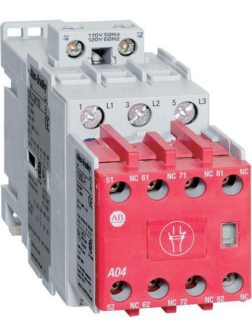 Allen Bradley 100S-C09EJ404BC 9 Amp MCS Safety Contactor Allen Bradley 100S-C09EJ404BC 9 Amp MCS Safety Contactor