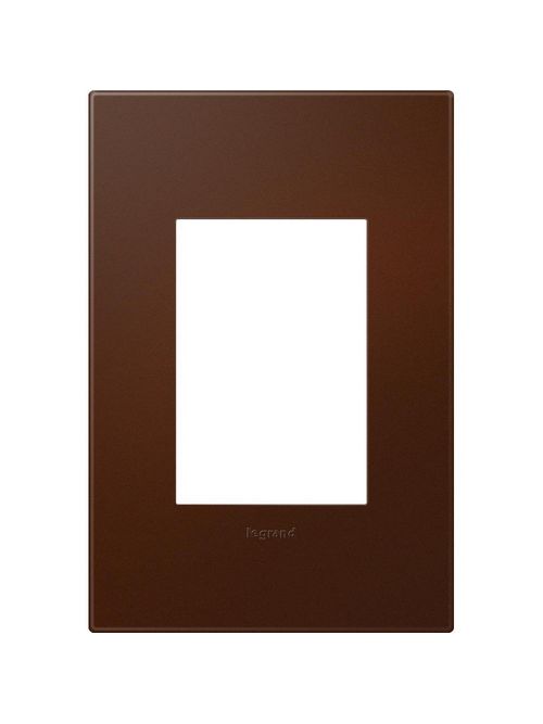 Product image for Pass & Seymour AWP1G2-RS6 1-Gang 2-Module Wall Plate - Soft Touch Russet