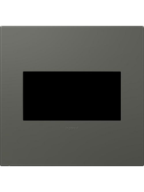 Product image for Pass & Seymour AWP2G-MO4 2-Gang 2-Module Wall Plate - Moss Grey