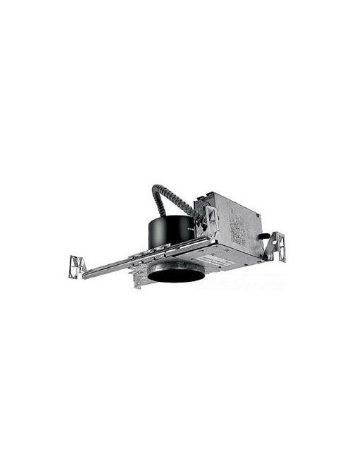 Product image for WAC Lighting HR-8402E 4" Low Voltage Recessed Housing, New Construction, 120V, Electronic Transformer, Non-IC