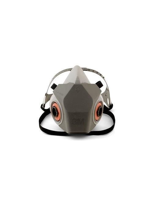 Product image for 3M 66372 Half Facepiece Reusable Respirator Drop Down 6100DD, Respiratory Protection, Small 24/cs (6100DD)