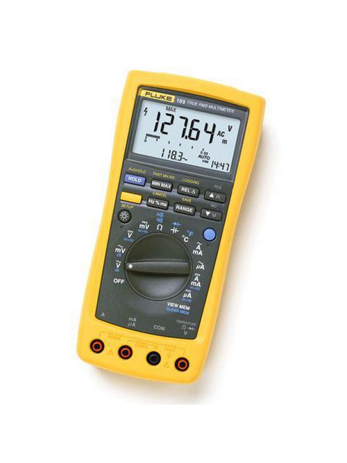Product image for Fluke Electronics FLUKE-189 1000 VAC/VDC 10 Amp AC/DC Logging Multimeter