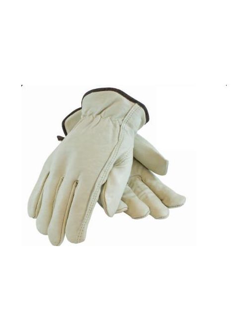 Product image for PIP 77-268/L Large Cowhide Driver Cold Protection Keystone Thumb Slip-On Cuff Protective Gloves