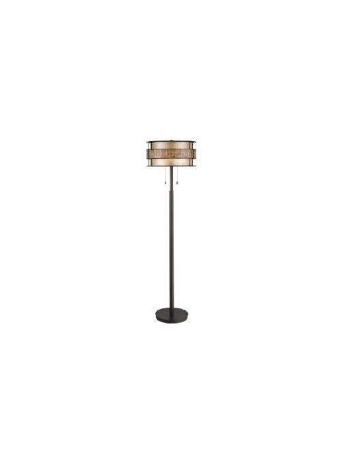 Product image for Quoizel, Inc. MC842FRC 60 W Copper Medium Base 2-Light Floor Lamp