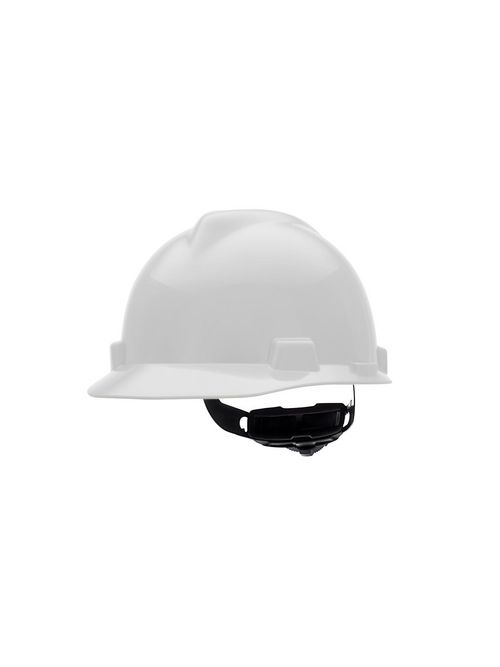 MSA 477482 HARDHAT W/MWV LOGO BL 46853 ON FRONT Product image for MSA 477482 HARDHAT W/MWV LOGO BL 46853 ON FRONT