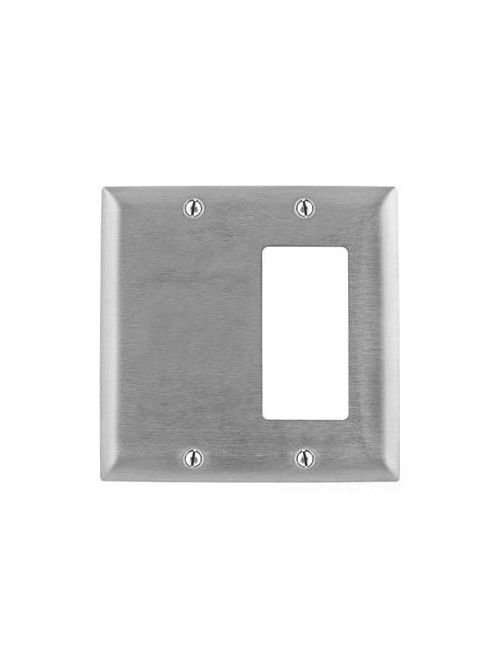 Product image for HUBW S1426 2G SS BLANK/RECT PLT