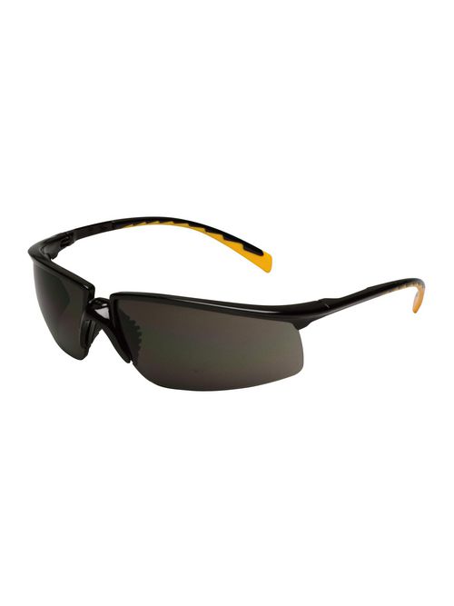 3M 12262-00000-20 Black Frame/Orange Accent Temple Tip Gray Anti-Fog Lens Protective Eyewear 3M 12262-00000-20 Black Frame/Orange Accent Temple Tip Gray Anti-Fog Lens Protective Eyewear