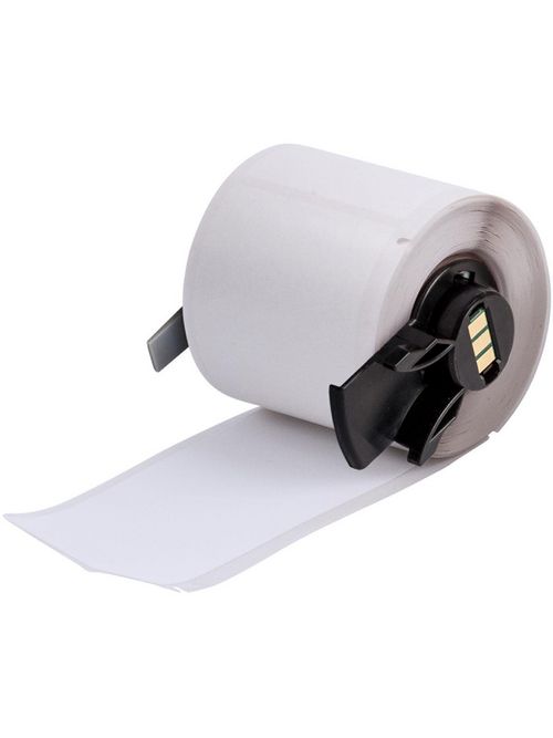 Brady PTL-38-489 4 x 1.9 Inch White Polyester Portable Printer Label Brady PTL-38-489 4 x 1.9 Inch White Polyester Portable Printer Label
