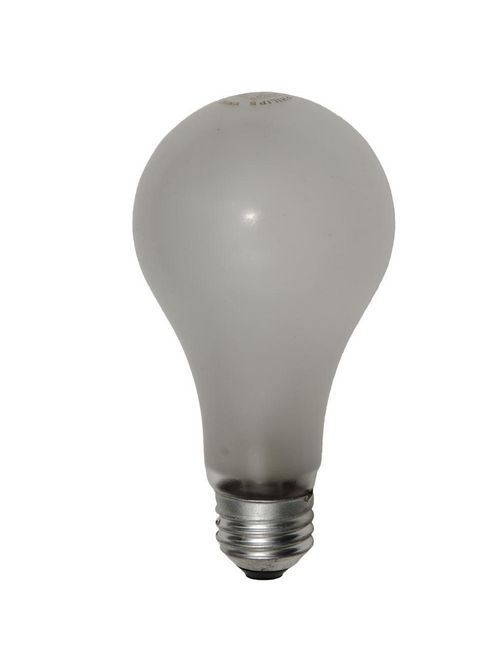 Product image for Shat-R-Shield 01310G 4.13 Inch 100 W 130 Volt 1060 Lumen Medium Base A21 Incandescent Lamp