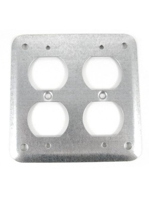 Steel City 472-NEC 4 Inch Square Device Raised Cover Steel City 472-NEC 4 Inch Square Device Raised Cover