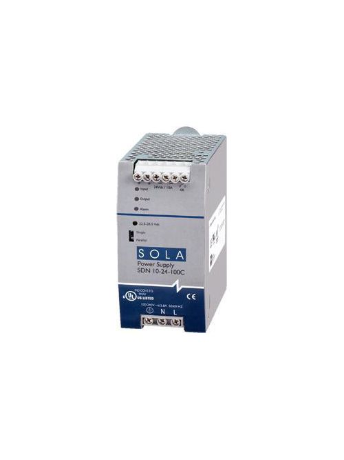 Product image for SolaHD SDN30-24-480 24 VDC Output 30 Amp 720 W 3-Phase Din Rail Power Supply